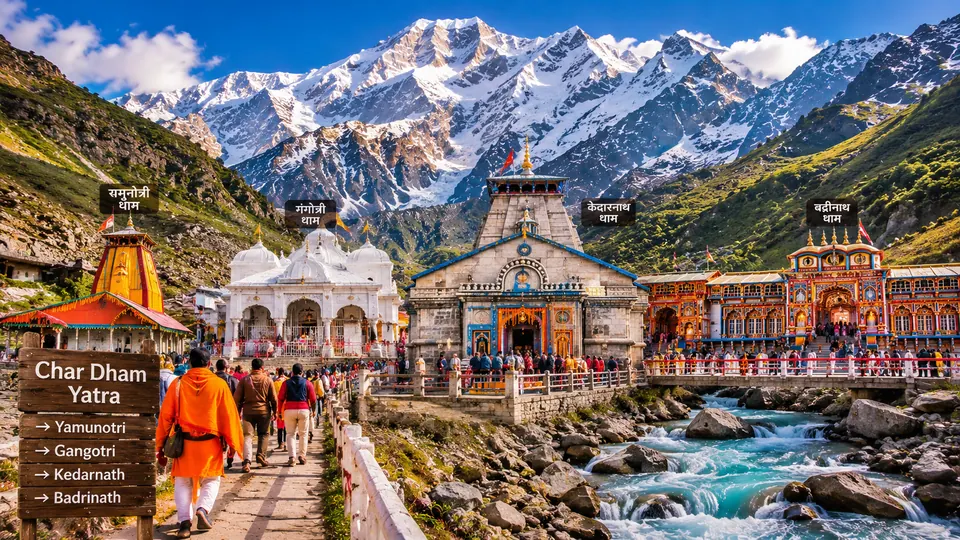 Char Dham Yatra — Char Dham, Uttarakhand view 2