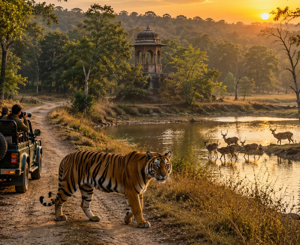 Madhya Pradesh Jungle Safari — Kanha & Bandhavgarh view 2